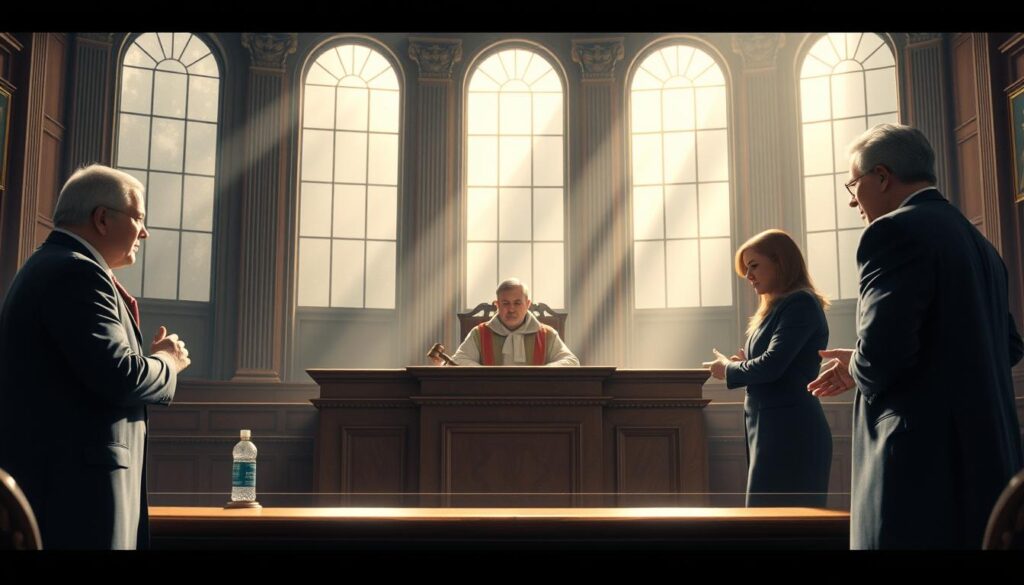 checks and balances in the courtroom