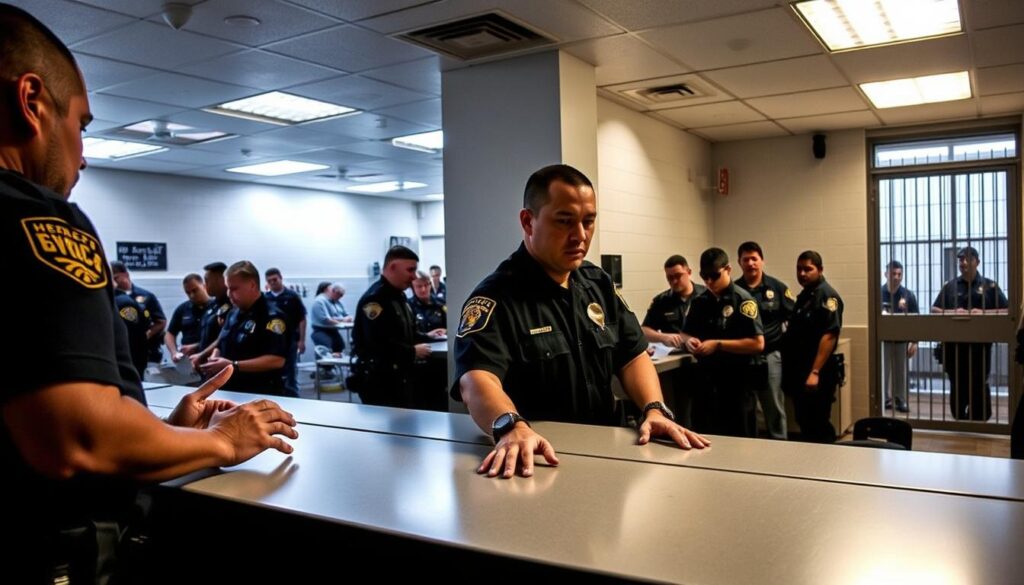 Los Angeles County booking procedures