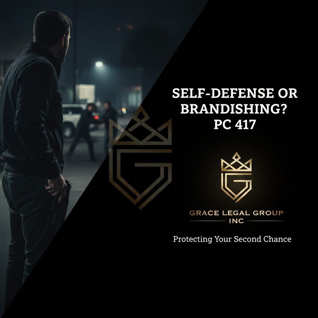 Self-Defense or Brandishing? When Drawing Your Weapon Becomes a Crime (PC 417)