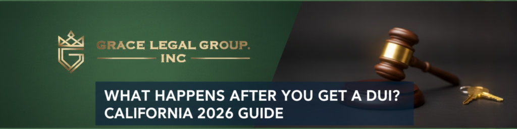 What Happens After You Get a DUI in California? (2026 Guide)