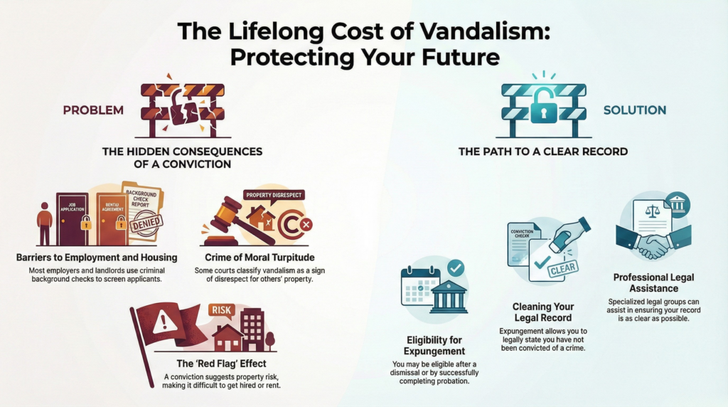 The Lifelong Cost of Vandalism