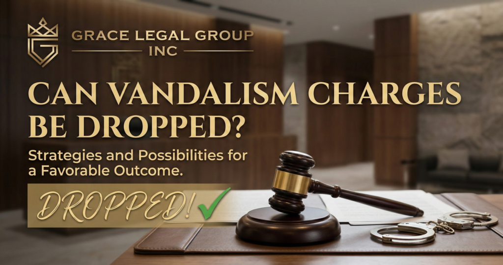 Can Vandalism Charges Be Dropped? How to Get Your Case Dismissed