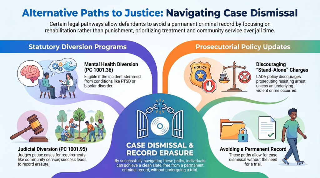 Alternative Paths to Case Dismissal