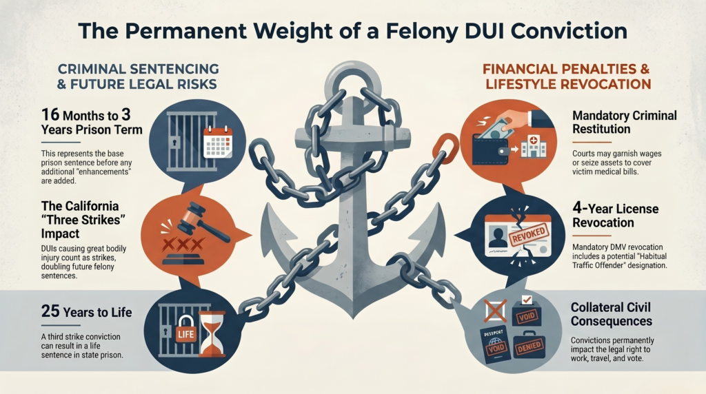 Consequences of Felony DUI Convictions